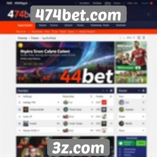 Experiência do usuário no site 474bet